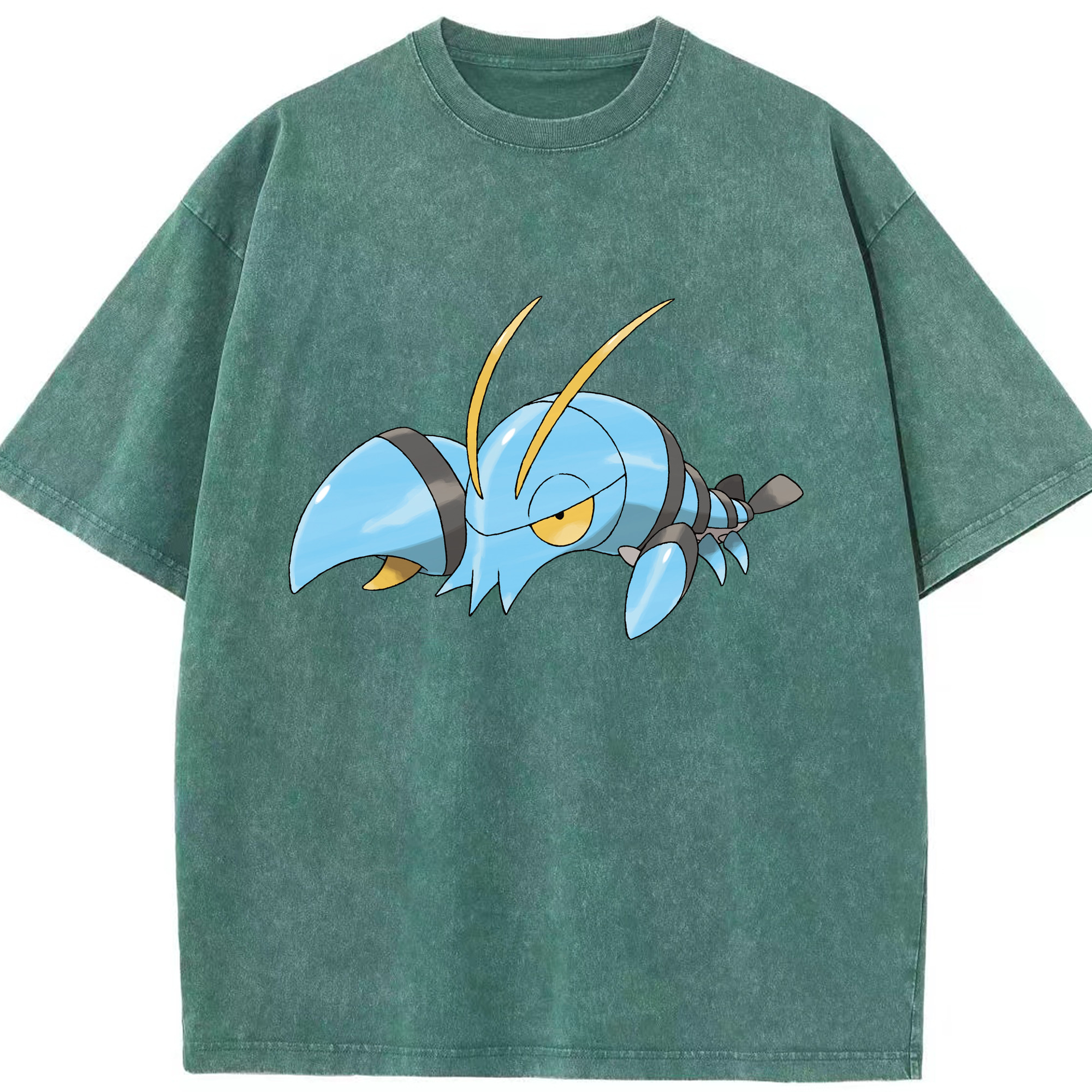（画像用） ポケットモンスター Pokémon 綿100% ヴィンテージ風 半袖Tシャツ（フロントプリント）